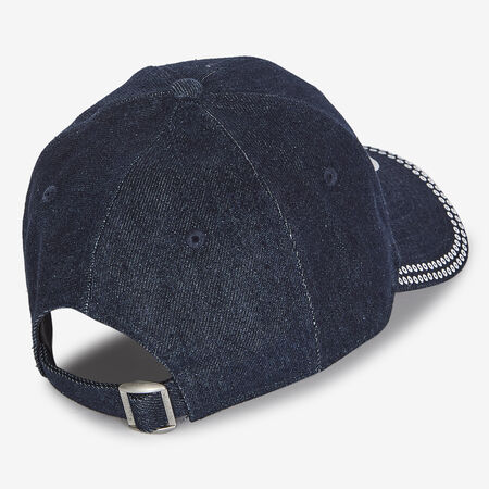 NEW ERA 9FORTY WOMEN NY DENIM SEQUIN BLEU DAMES