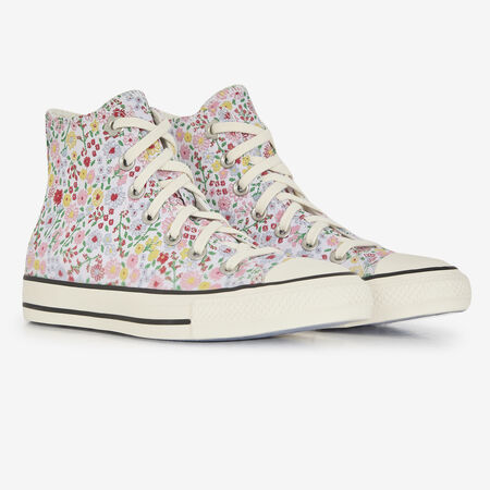 CONVERSE CHUCK TAYLOR HI FLOWER MULTICOLORE FEMME
