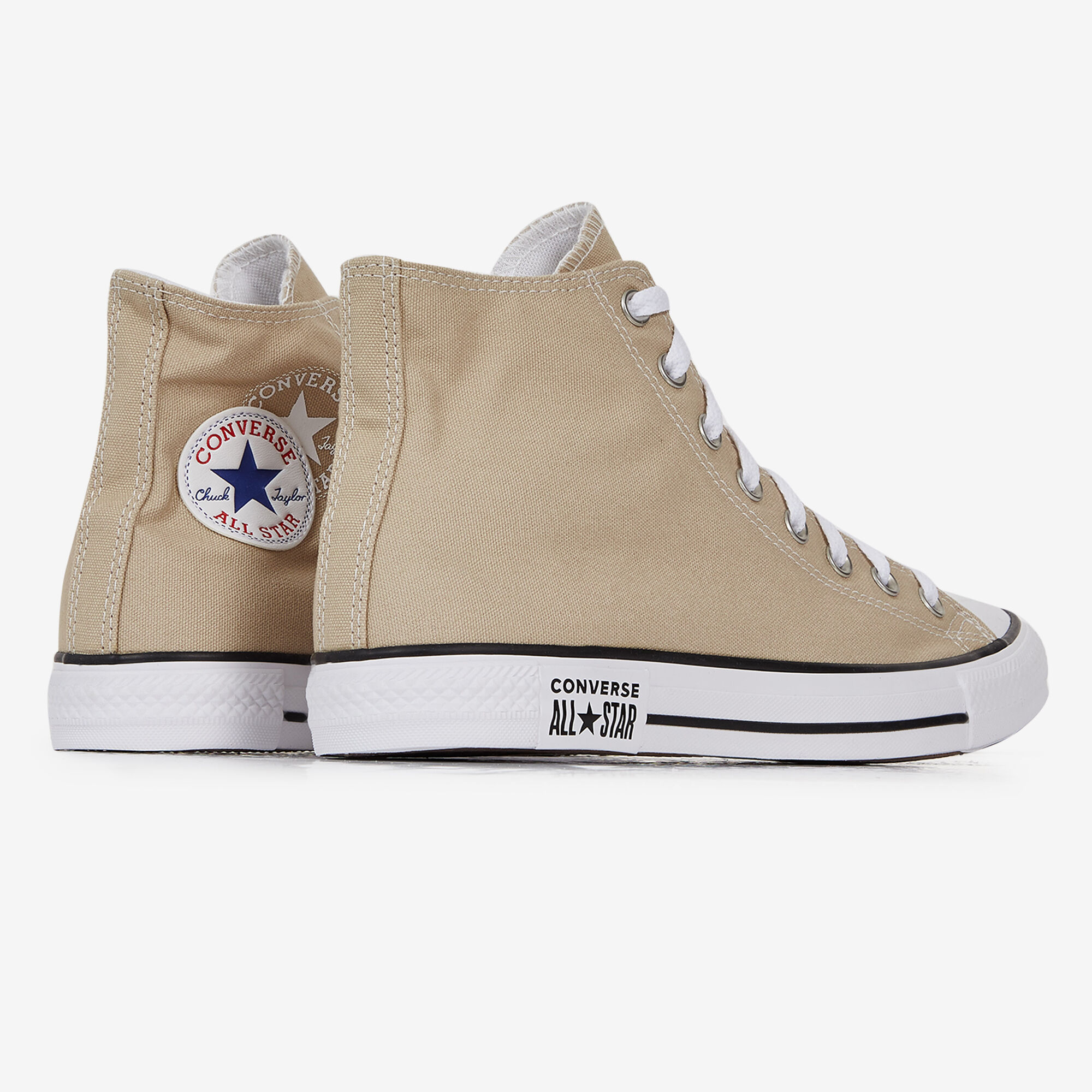 CONVERSE CHUCK TAYLOR ALL STAR HI BEIGE SNEAKERS HOMME Courir.be
