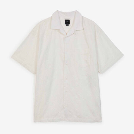 VANS SHIRT WAYSIDE EYELET BEIGE HOMME