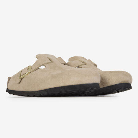 BIRKENSTOCK BOSTON SUEDE SANDCASTLE BEIGE DAMES