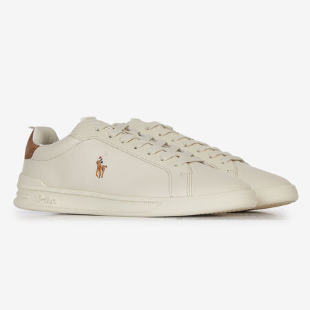 POLO RALPH LAUREN HERITAGE COURT TAPE BEIGE/MARRON HOMME