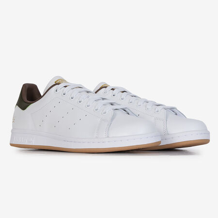 ADIDAS ORIGINALS stan smith STAN SMITH PREMIUM BLANC/KAKI HEREN