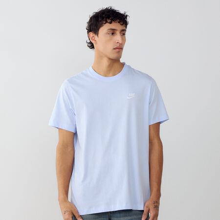 NIKE TEE SHIRT CLUB BLEU/BLANC HEREN