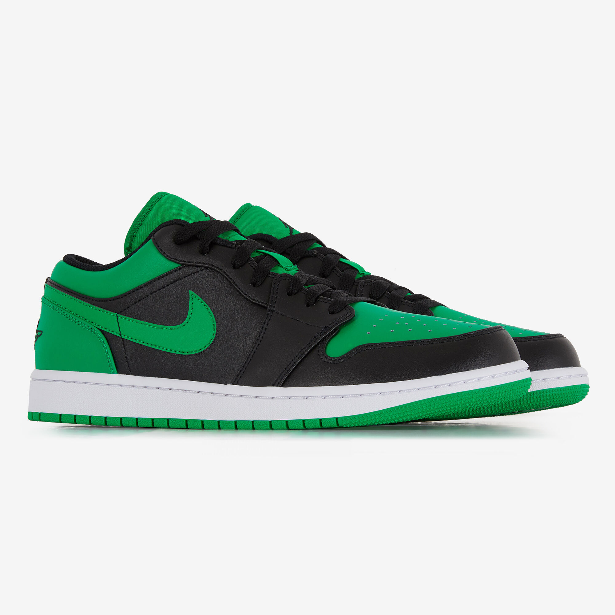 JORDAN AIR JORDAN 1 LOW LUCKY GREEN GROEN ZWART SNEAKERS HEREN