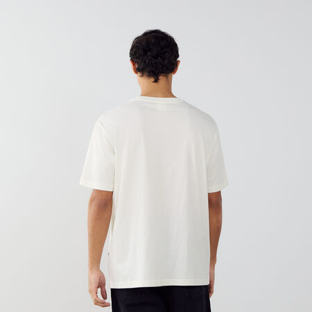 CHAMPION TEE SHIRT NY YANKEES ECRU/VERT HOMME