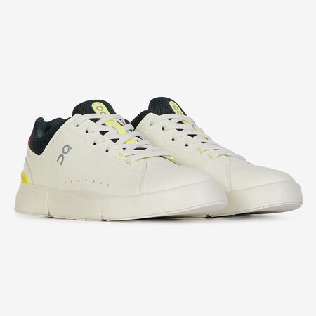 ON RUNNING THE RODGER ADVANTAGE BLANC/VERT HOMME