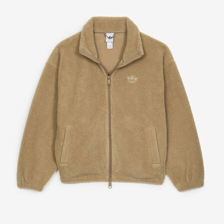 ADIDAS ORIGINALS JACKET FZ TEDDY FLEECE MARRON DAMES