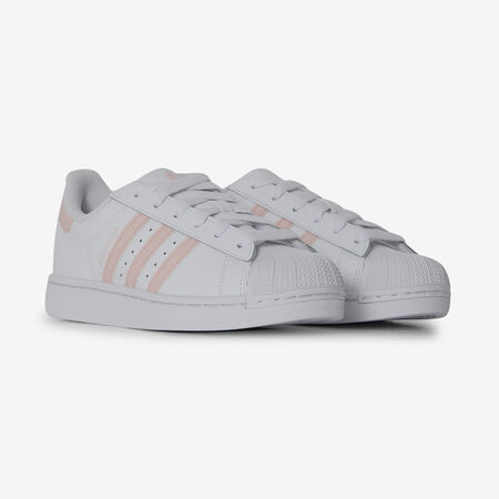 ADIDAS ORIGINALS superstar SUPERSTAR II BLANC/ROSE JUNIOR