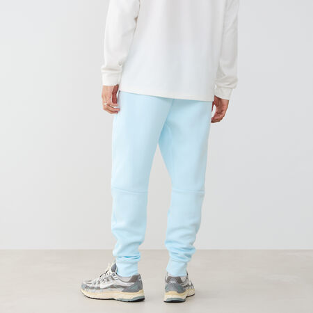 NIKE PANT JOGGER TECH FLEECE BLEU/NOIR HOMME