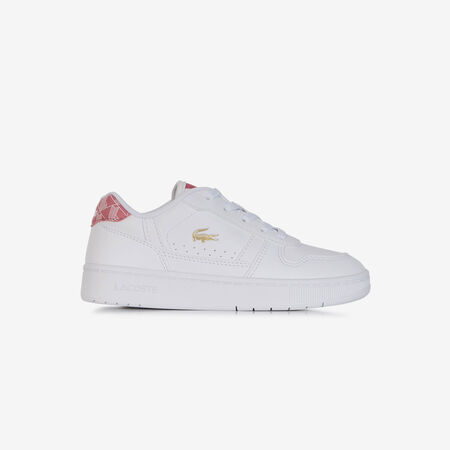 LACOSTE T-CLIP SET MONOGRAM BLANC/ROSE CADET
