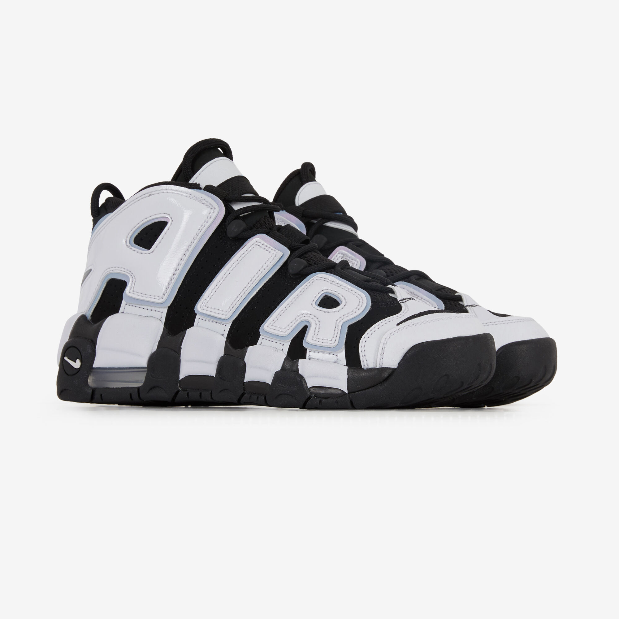 Nike uptempo 96 femme noir discount