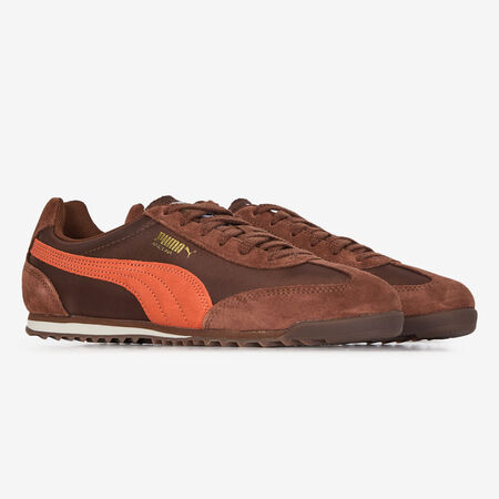 PUMA ARIZONA NYLON MARRON/ORANGE FEMME