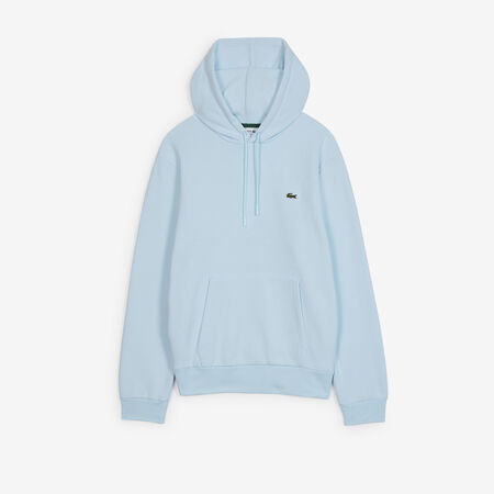LACOSTE HOODIE CLASSIC LOGO BLAUW HEREN
