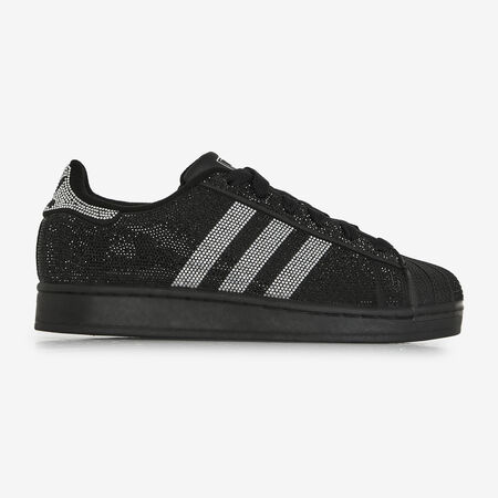 ADIDAS ORIGINALS superstar SUPERSTAR II RHINESTONES NOIR/ARGENT DAMES