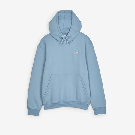 ADIDAS ORIGINALS HOODIE ESSENTIAL TREFOIL LOOSE BLEU/BLANC HOMME