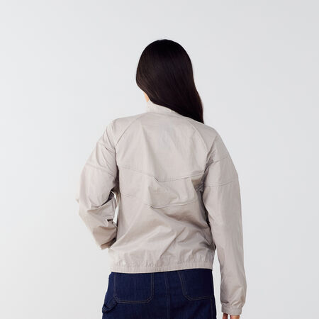 NIKE JACKET TRACKSUIT PIPING WVN GRIS FEMME