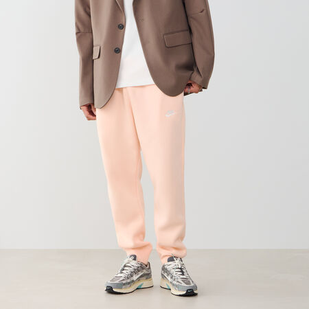 NIKE PANT JOGGER CLUB ROSE/BLANC HOMME