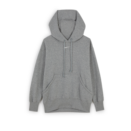 NIKE HOODIE PHOENIX LONG OVERSIZED GRIS FEMME