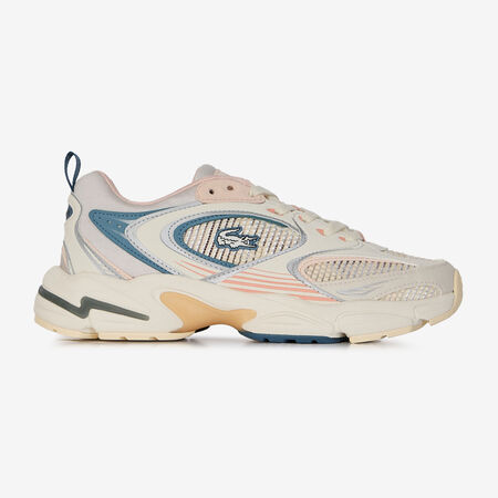LACOSTE STORM 96 2K BEIGE/ROSE FEMME