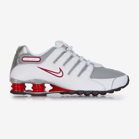 NIKE shox SHOX NZ BLANC/GRIS HEREN