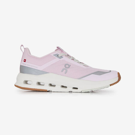 ON RUNNING CLOUDNOVA ROSE/BLANC JUNIOR