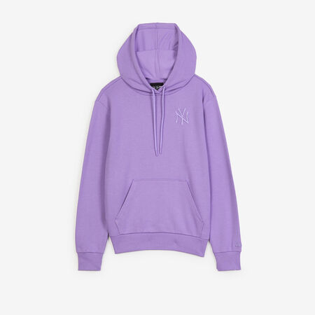 NEW ERA HOODIE NEW YORK YANKEES VIOLET FEMME