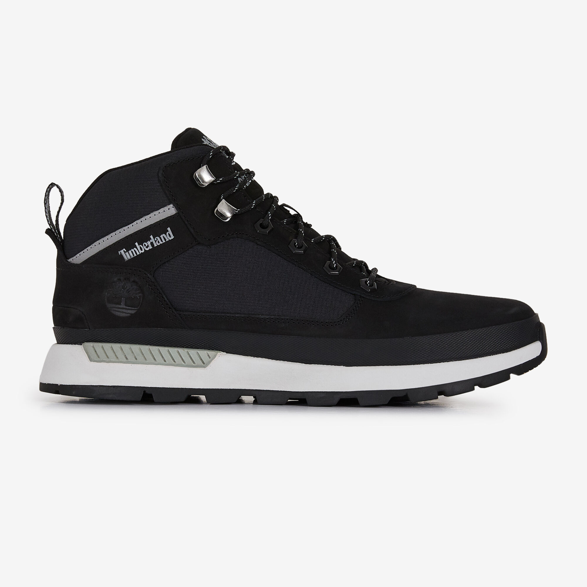 TIMBERLAND FIELD TREKKER MID NOIR GRIS SNEAKERS HOMME Courir.be