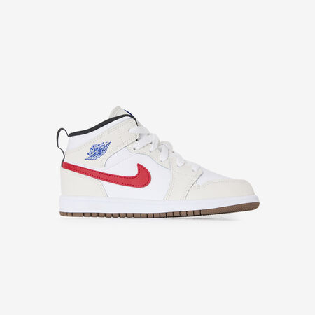 JORDAN air jordan 1 AIR JORDAN 1 MID BEIGE/ROUGE KIND