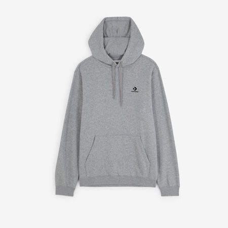 CONVERSE HOODIE STAR CHEVRON EMBROIDERED GRIS HOMME