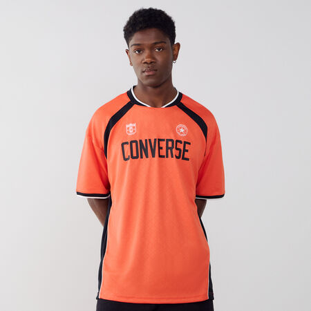 CONVERSE MAILLOT RETRO CHUCK ROOD/ZWART HEREN