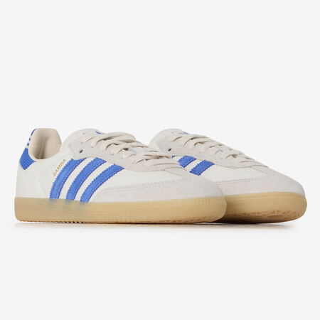 ADIDAS ORIGINALS samba SAMBA OG BLANC/BLEU FEMME