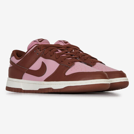 NIKE dunk DUNK LOW MARRON/ROSE FEMME