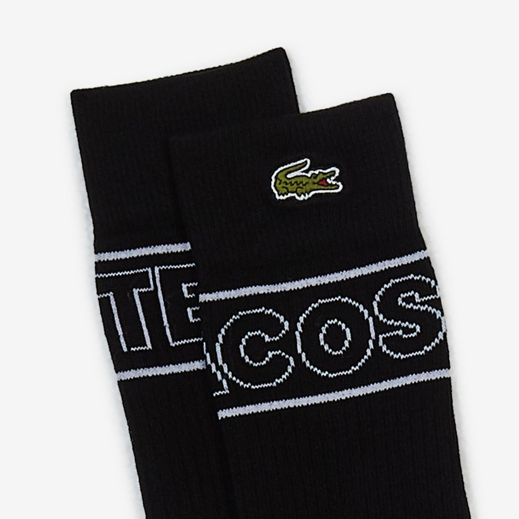 Sneakers et baskets LACOSTE CHAUSSETTE NOIR Tendances 2024 Courir.be