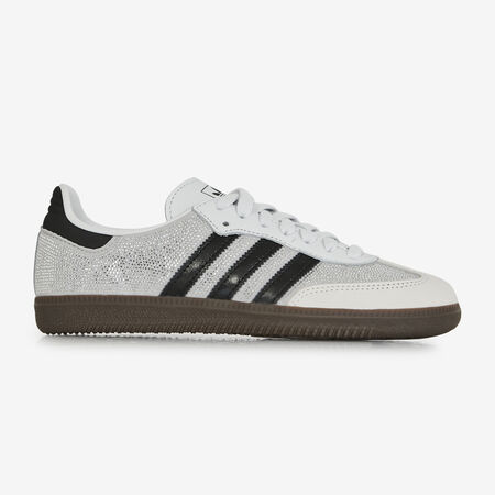 ADIDAS ORIGINALS samba SAMBA OG RHINESTONES GRIS/ARGENT/NOIR DAMES