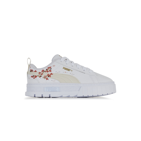 Puma cali shop blanc rose vert