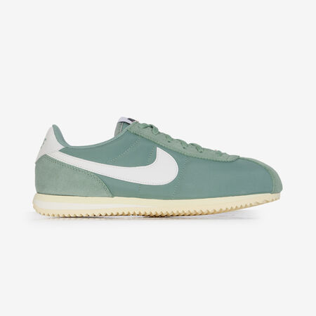 NIKE CORTEZ NYLON VERT/BLANC JUNIOR
