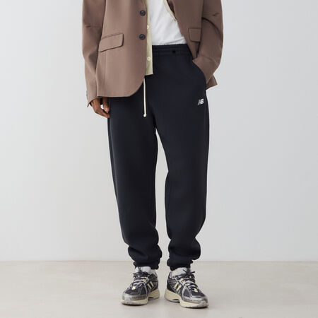 NEW BALANCE PANT JOGGER SMALL LOGO NOIR/BLANC HOMME