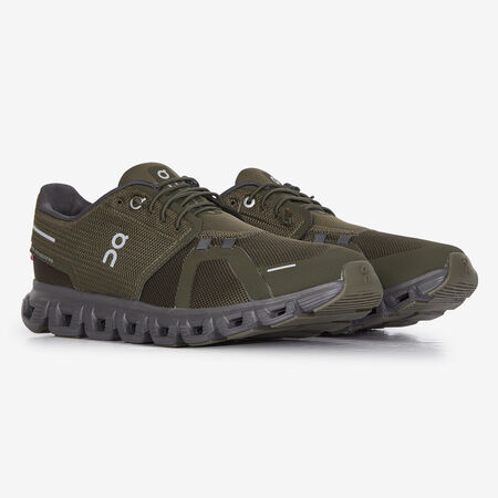 ON RUNNING CLOUD 6 KAKI/NOIR HOMME