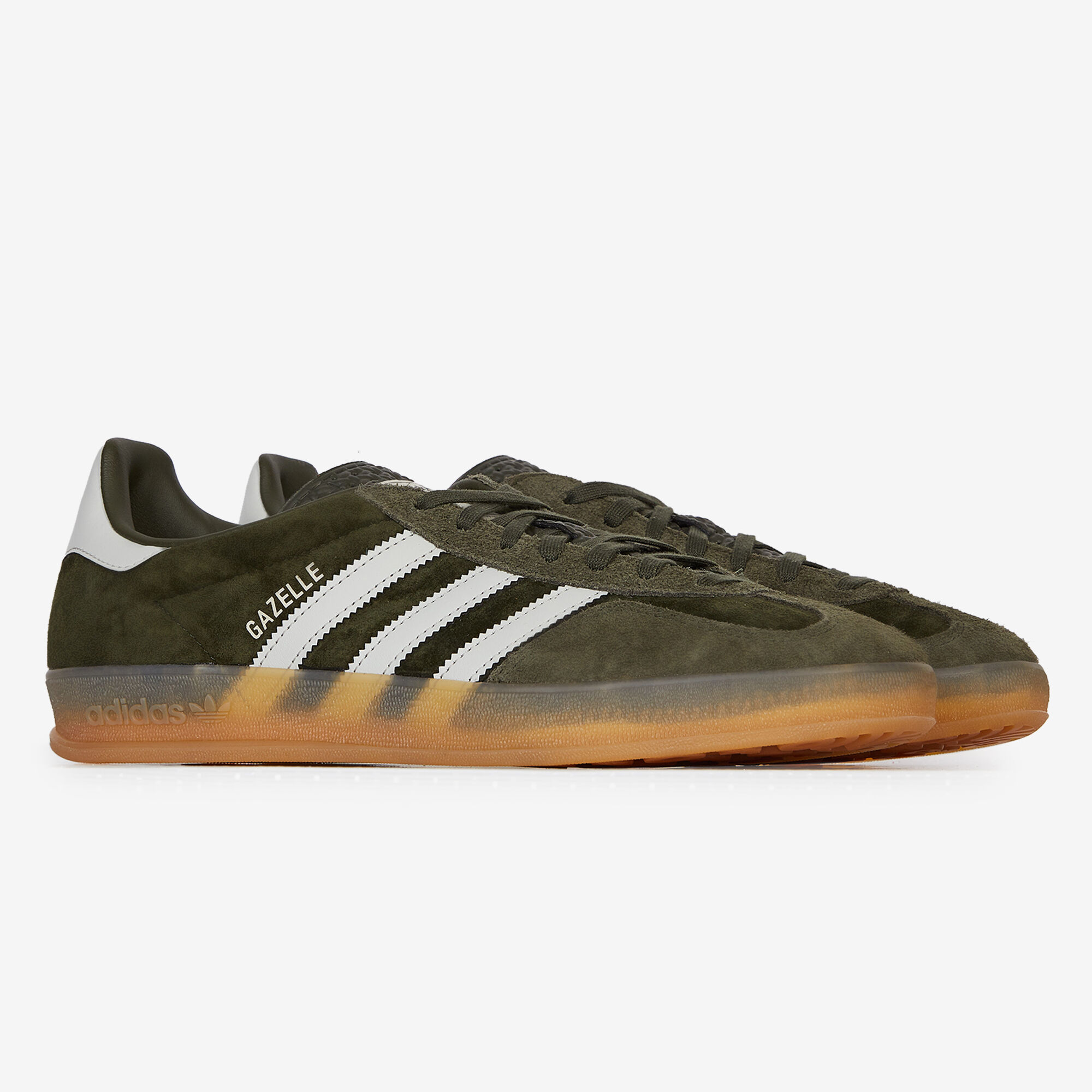 ADIDAS ORIGINALS GAZELLE INDOOR KAKI BEIGE SNEAKERS HOMME Courir.be
