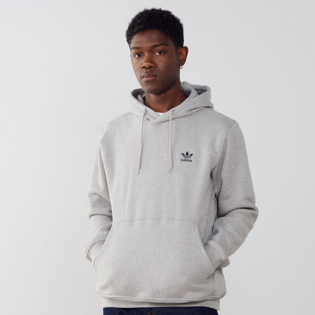 HOODIE ESSENTIAL TREFOIL : GRIJS/ZWART