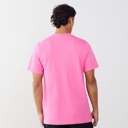 NIKE TEE SHIRT CLUB ROSE/BLANC HOMME