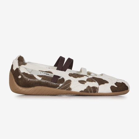SPEEDCAT BALLET COW : BLANC/MARRON