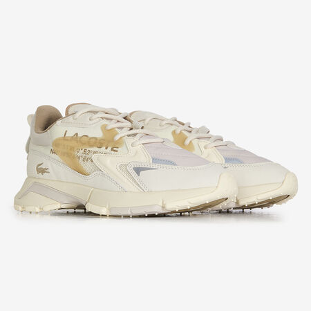 LACOSTE l00 L003 NEO TECH BLANC/BEIGE HEREN