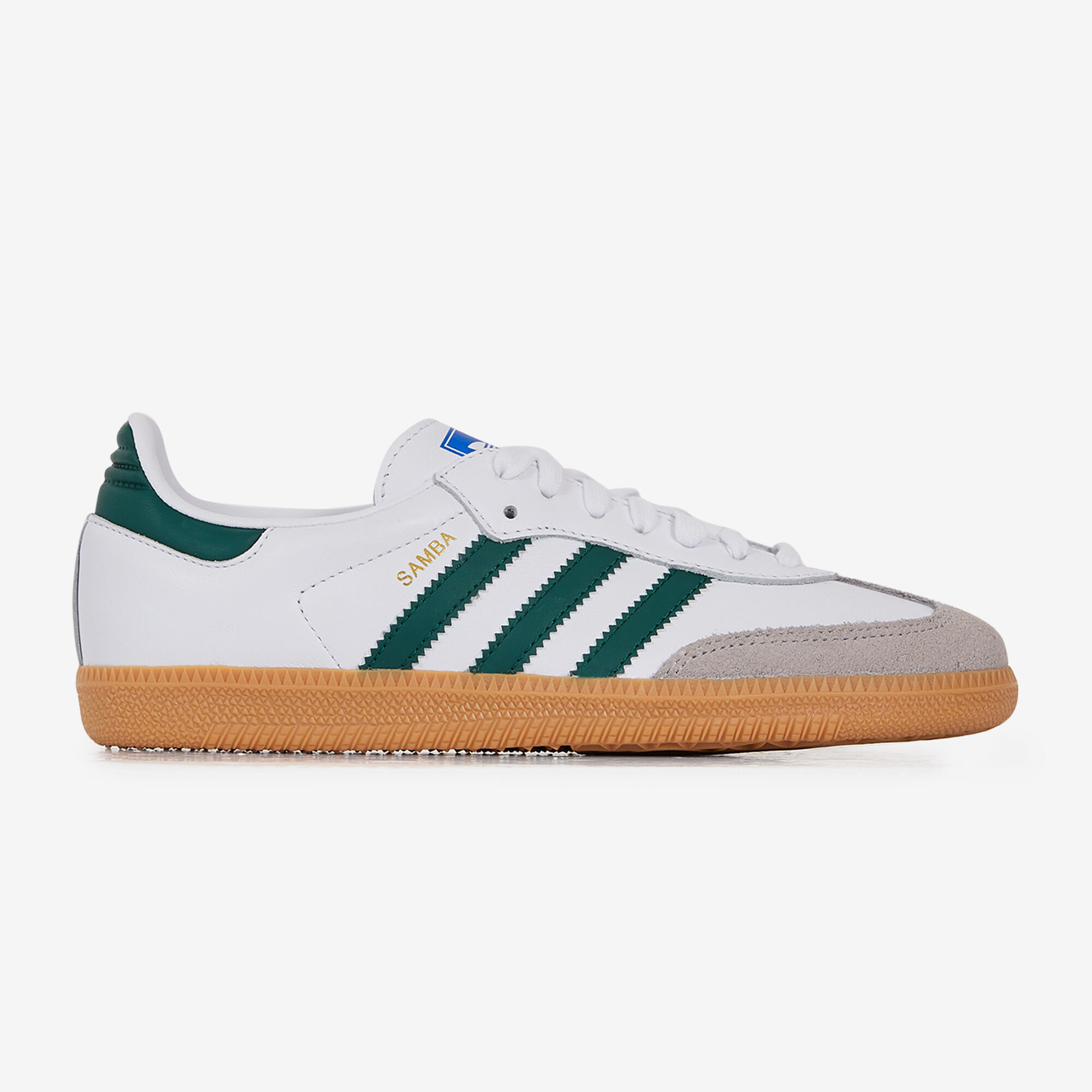 ADIDAS ORIGINALS SAMBA OG WIT GROEN SNEAKERS DAMES Courir.be