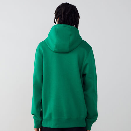NIKE HOODIE CLUB SMALL LOGO VERT/BLANC HEREN