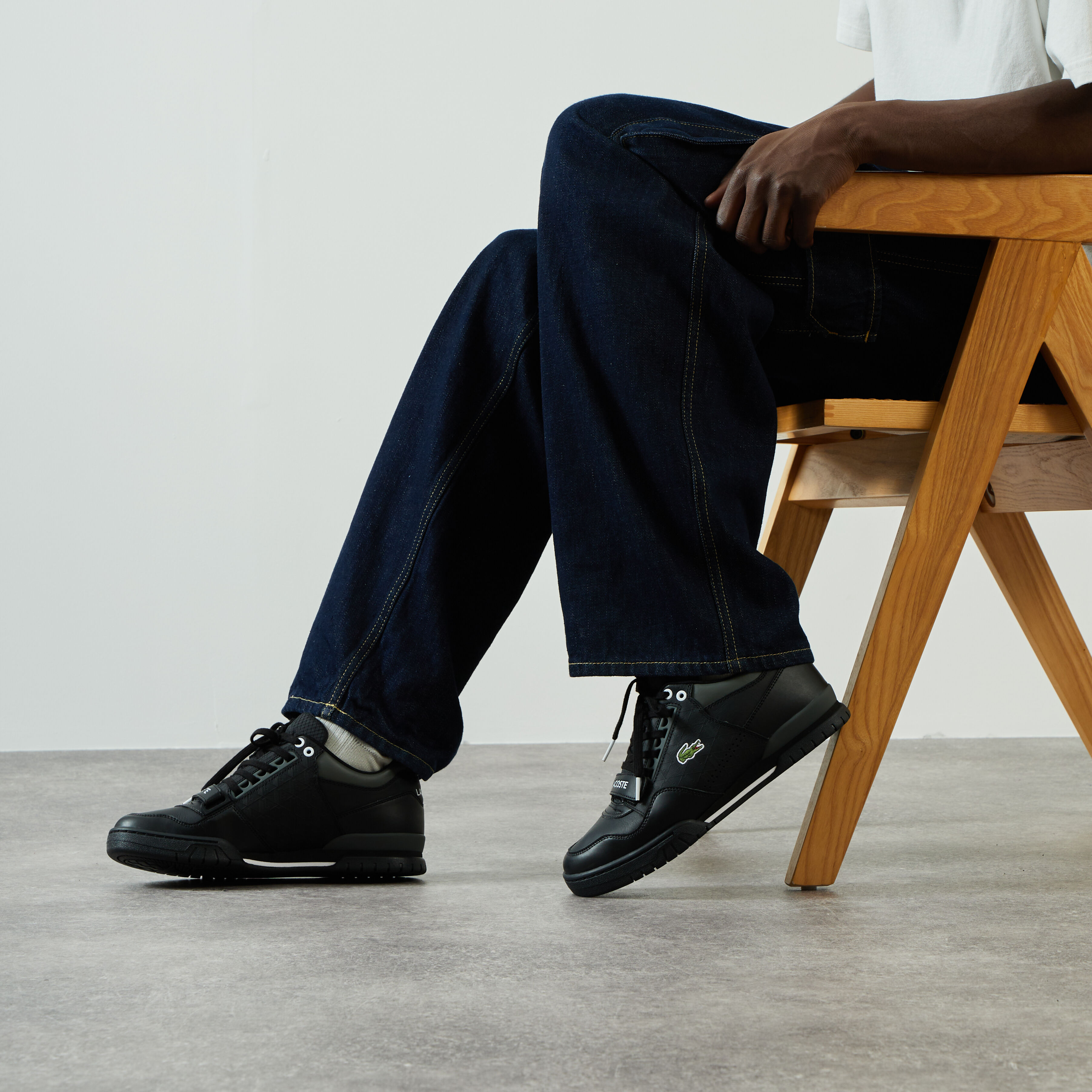 LACOSTE MISSOURI SIGNATURE NOIR SNEAKERS HOMME Courir.be