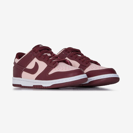 NIKE dunk DUNK LOW ROUGE/BEIGE JUNIOR
