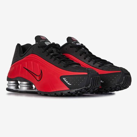 NIKE shox SHOX R4 ROUGE/NOIR HOMME