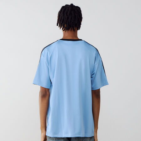 ADIDAS ORIGINALS JERSEY TREFOIL BLEU/NOIR HEREN